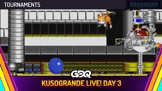 Kusogrande Live Day 2  Summer Games Done Quick 2024 Tournaments [upl. by Gentille]