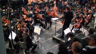 RimskyKorsakov Capriccio Espagnol ending  Roberto Molinelli conductor [upl. by Cott]