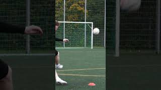 Unlucky Curveball football soccer freekickers freekick shorts [upl. by Ethelin]