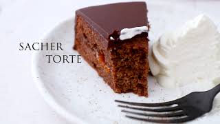 Sacher Torte Recipe [upl. by Annawaj]