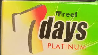 treet 7days platinum razor blade review [upl. by Lonee]