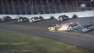 2012 Daytona 500  Ryan Newman Spins [upl. by Ahtel906]