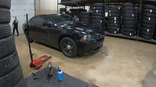 Changing and repairing the Sheriffs tires [upl. by Walli]