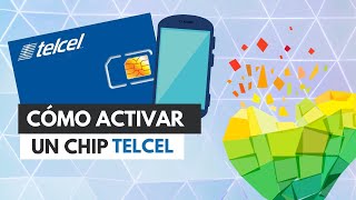 Cómo activar un chip Telcel  📱 Rápido y Efectivo ⚡ [upl. by Caasi]