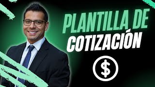 Plantilla de Cotización en Excel para tu Negocio Fácil y Personalizable [upl. by Hiltner]