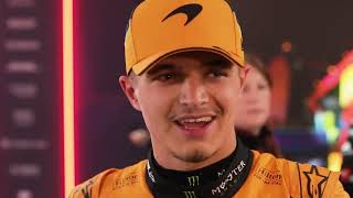 Lando Norris PostRace Interview  2024 Bahrain Grand Prix [upl. by Linnell]