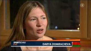 Darya Domracheva amp Klaus Siebert ARD [upl. by Moyna]