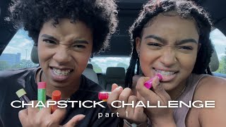 chapstick challenge  part 1 [upl. by Ronna]