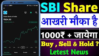 SBI Share Price  SBI Latest News 2024  SBI Share  State Bank Of India Share Price  SBI Stock [upl. by Niro]