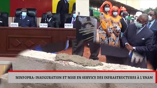 MINFOPRA  INAUGURATION ET MISE EN SERVICE DES INFRASTRUCTURES À LENAM [upl. by Carol]