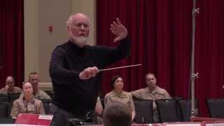 Marine Band Celebrates Anniversary with John Williams [upl. by Leahcimdivad80]