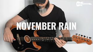 Guns N Roses  November Rain  Acoustic Guitar Cover by Kfir Ochaion [upl. by Astred]