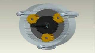 Planetary Gearbox Animation [upl. by Droc]