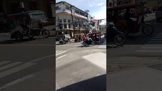 Busy road in Dumaguete city Philippines [upl. by Novick637]