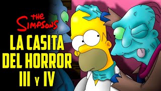 Los Simpson  La casita del horror 3 y 4 [upl. by Fabriane]