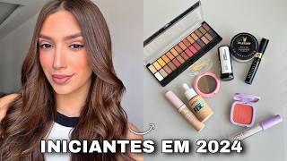 MAKE PARA INICIANTES em 2024 TUTORIAL DE MAQUIAGEM COMPLETO PARA INICIANTES [upl. by Bengt723]