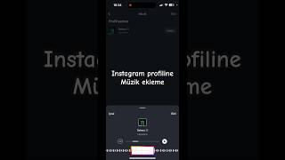 Instagram profile müzik ekleme instagram [upl. by Cissiee976]