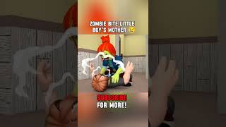 Zombie Bite Little boys mother then she became zombie 😢  roblox animation shorts [upl. by Reynold]