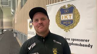 Intervju Vetlanda semifinal U17 Nationell 20232024 [upl. by Johna]