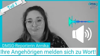 Wie fühlen sich Angehörige von Menschen mit MS Annika findet es heraus [upl. by Nodnarg]