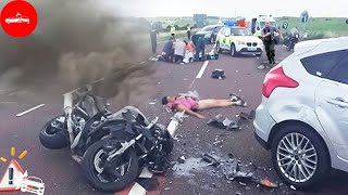 100 Most Tragic Moments of Car Crashes Compilation 2024 and Idiots In Cars Caught On Camera [upl. by Yltnerb191]