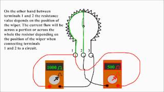 What is a potentiometer How does a potentiometer work Potentiometer how it works [upl. by Isleen]