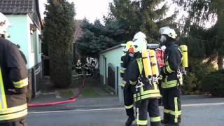 Brand in Prierow bei Golßen [upl. by Nikola]