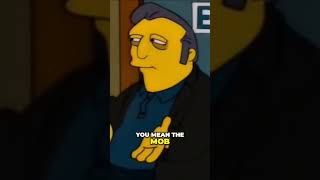 The Mobs Favor Mafia Crime Syndicate Homer and Tony simpsons thesimpsons [upl. by Delcine]