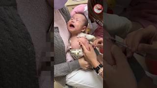 Baby 2 month age injection Crying at hospitalshorts [upl. by Dot]