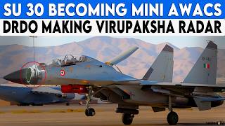 SU 30 MKI WILL GET Virupaksha AESA Radar  Uttam Mark 2 Radar For Super Sukhoi Indian Airforce [upl. by Yecart]