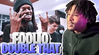 FOOLIO  Double That Official Music Video REACTION [upl. by Schroth]