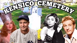 KENSICO Cemetery NY  ANNE BANCROFT Rachmaninoff LOU GEHRIG Danny Kaye HERSCHFELD [upl. by Tavy]