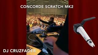 DJ Cruzfader vs Ortofon Concorde Scratch MK2 [upl. by Ashlen]