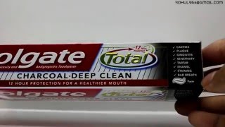 Colgate Charcoal Deep Clean  Uses Ingredients [upl. by Furmark]