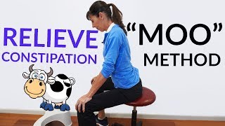 Natural Constipation Relief in 3 Easy Steps quotMOO to POOquot [upl. by Ainalem722]