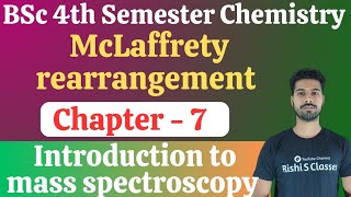 McLaffrety rearrangementBsc 4th semester chemistry unit 7Introduction to mass spectroscopy [upl. by Roxanna]