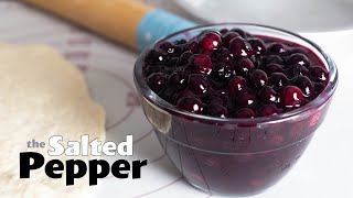 Easy Homemade Blueberry Pie Filling [upl. by Aivart]