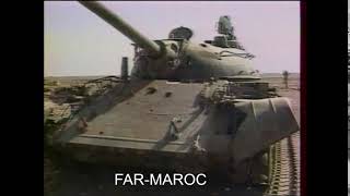 FARMAROC  Char T55 du Polisario détruit à Smara en SeptembreOctobre 1983 [upl. by Aretha]