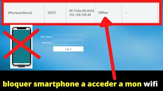 bloquer un appareil sur mon wifi  bloque voleur de wifi  bloque pirate de wifi [upl. by Sackville]