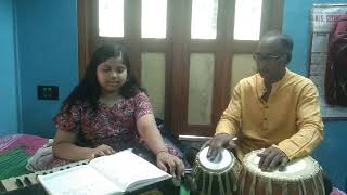 Jagoto jura udar sure  Rabindra Sangeet  Gitashree music [upl. by Fagaly]