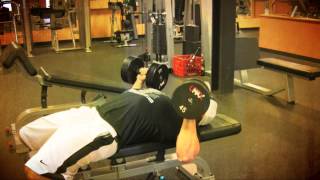 How to Dumbbell Flat Chest Presses [upl. by Woodley]