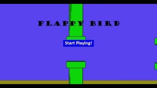 Flappy Bird  Gameplay [upl. by Jacinda]