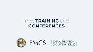 FMCS101 Training and Conferences [upl. by Quickel]