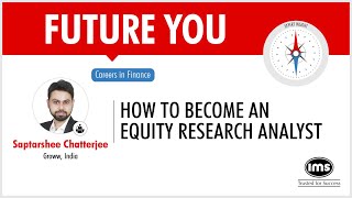 How To Become An Equity Research Analyst  Ft Saptarshee Chatterjee  Groww India  IIM Indore [upl. by Nairehs894]