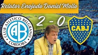 BELGRANO 2 BOCA 0 🔴 Relator Enojado Daniel Mollo  Liga Argentina 2024 INFO FUTBOL [upl. by Cheshire635]