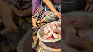 Amazing Poa Fish Cutting Skills In Bangladesh Fish Market 5shorts [upl. by Adnak]