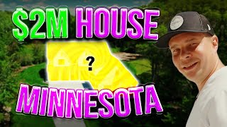 Exclusive Tour of Custom Luxury Home in Minnesota  New Construction [upl. by Htenek]