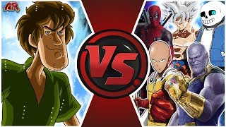 SHAGGY vs EVERYONE Ultra Instinct Shaggy vs Goku Thanos Saitama amp More Shaggy Meme Animation [upl. by Trovillion674]