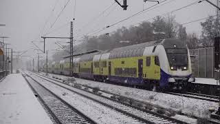 Bahnhof Winsen im Schnee [upl. by Ssyla425]