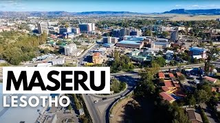 MASERU The Capital City of LESOTHO  10 INTERESTING FACTS [upl. by Atipul]